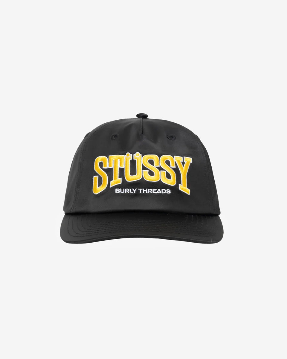 24aw stussy BURLY THREADS SNAPBACK 黒 cap 楽天市場】ステューシー STUSSY キャップ 帽子 MD Burly Threads