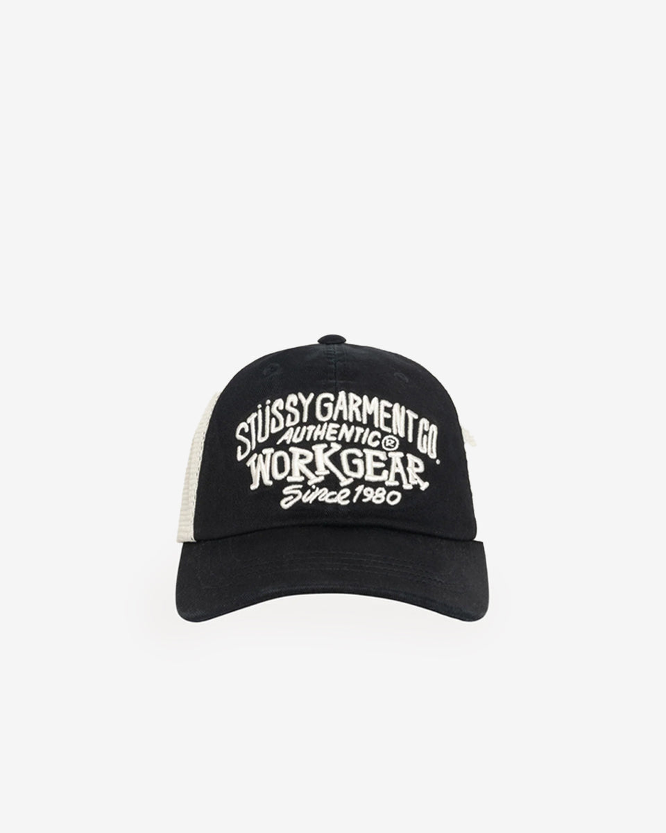 帽子 Stussy Low Profile Workgear Strapback Stussy - ORANGE LOW PROFILE WORKGEAR STRAPBACK CAP – LE LABO