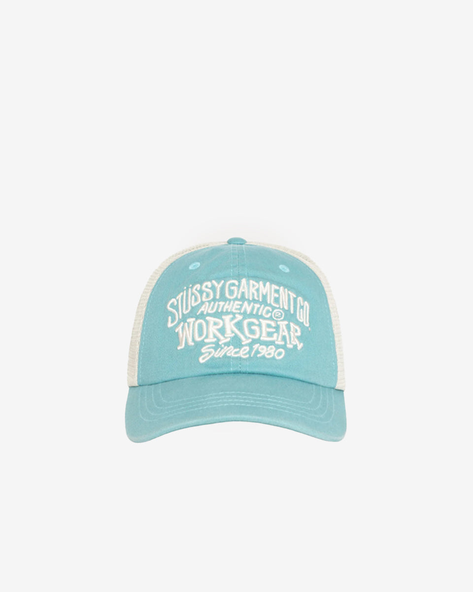 Stüssy Low Profile Workgear Strapback Cap Teal