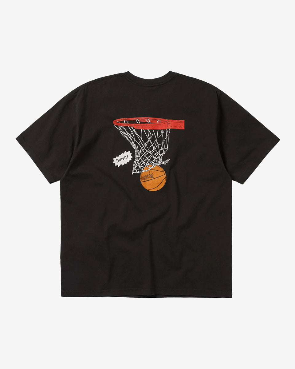 thisisneverthat Dunk Hoop Tee in Off Black | Commonwealth