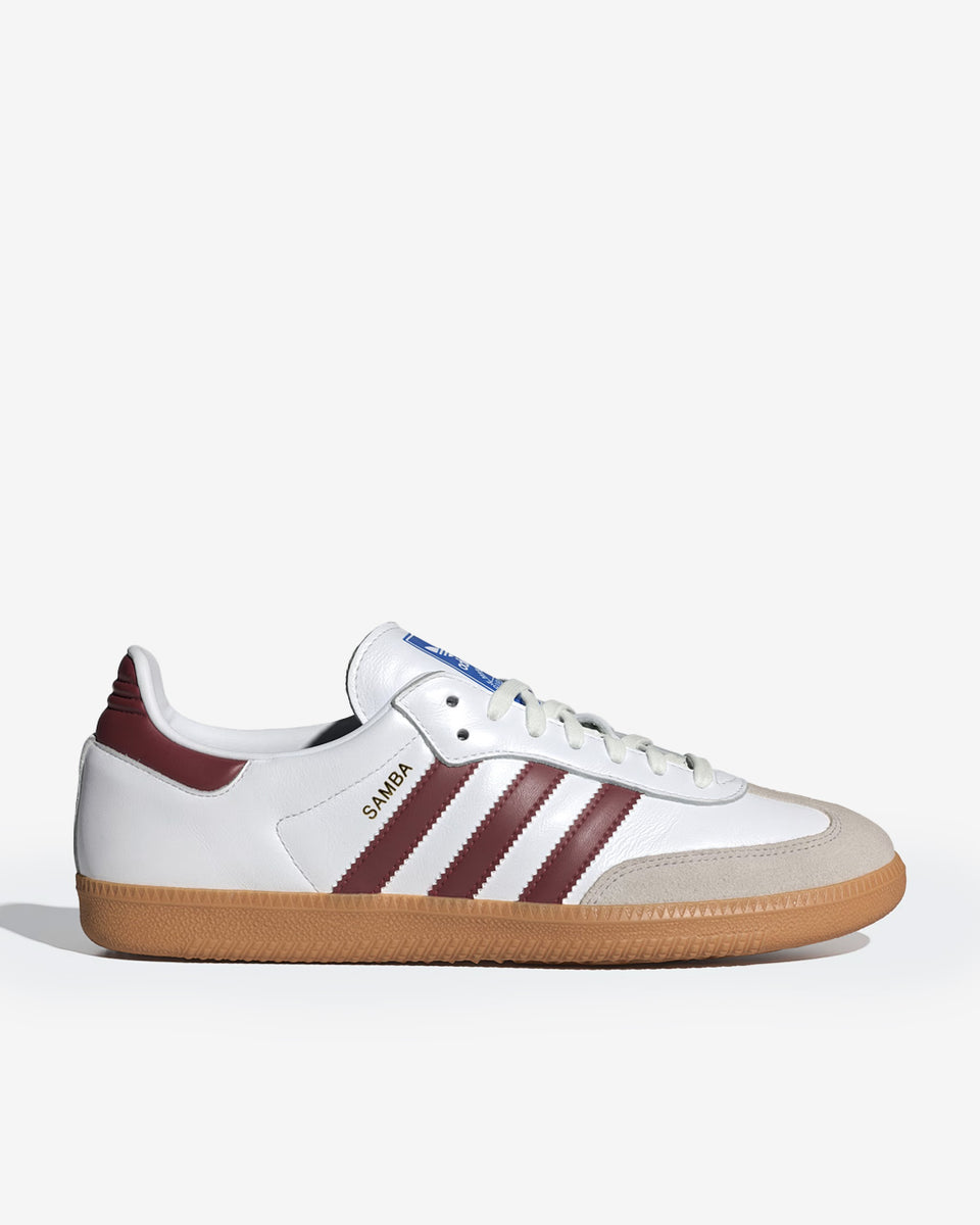 adidas Samba OG 'Cloud White/Collegiate Burgundy' | Commonwealth Philippines  – Commonwealth Philippines