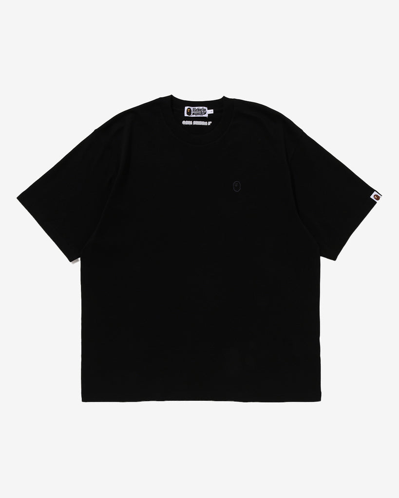 A Bathing Ape Tonal Ape Head One Point Tee in Black | Commonwealth ...