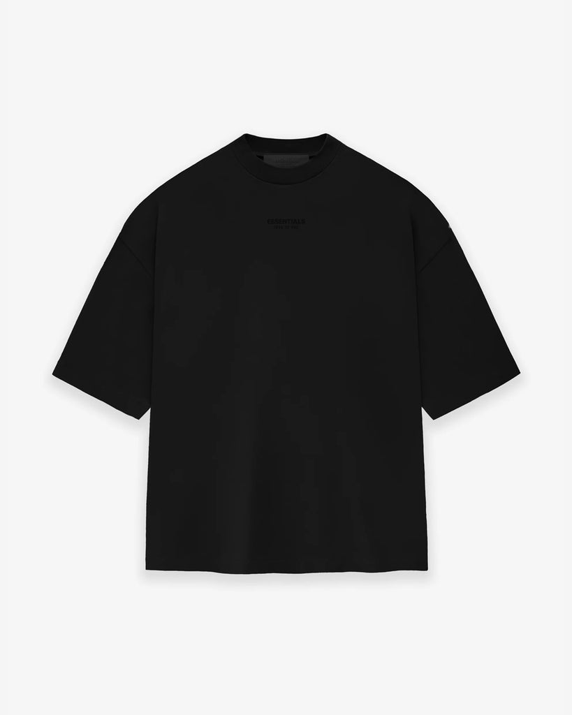 Fear of God ESSENTIALS Essentials Tee in Jet Black | Commonwealth ...