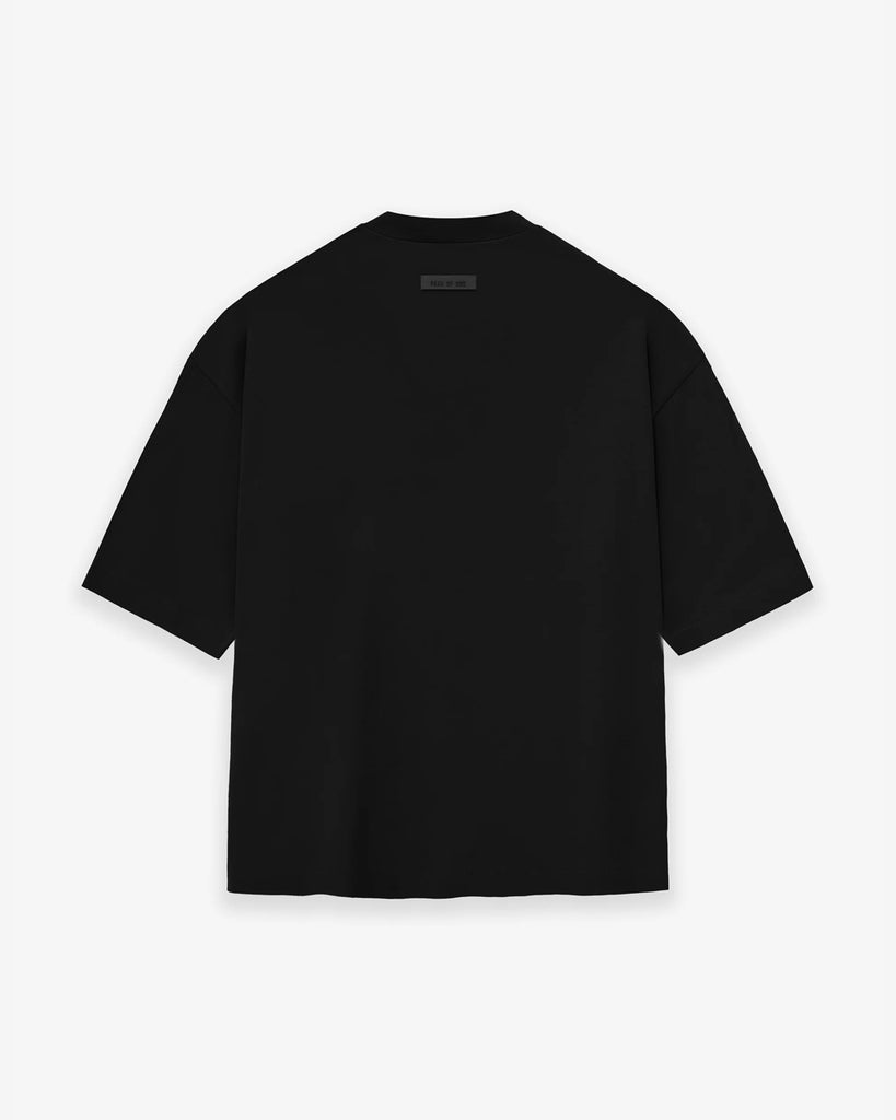 Fear of God ESSENTIALS Essentials Tee in Jet Black | Commonwealth ...