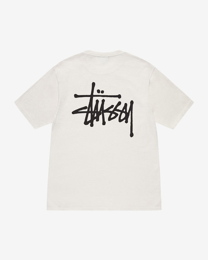 Stüssy Basic Stüssy Pigment Dyed Tee in Natural | Commonwealth ...