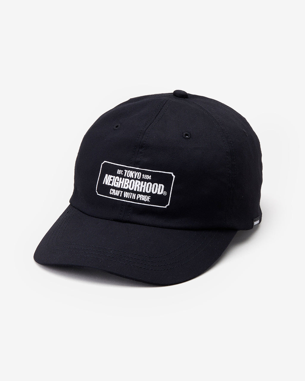 Neighborhood Dad Cap in Black | Commonwealth Philippines