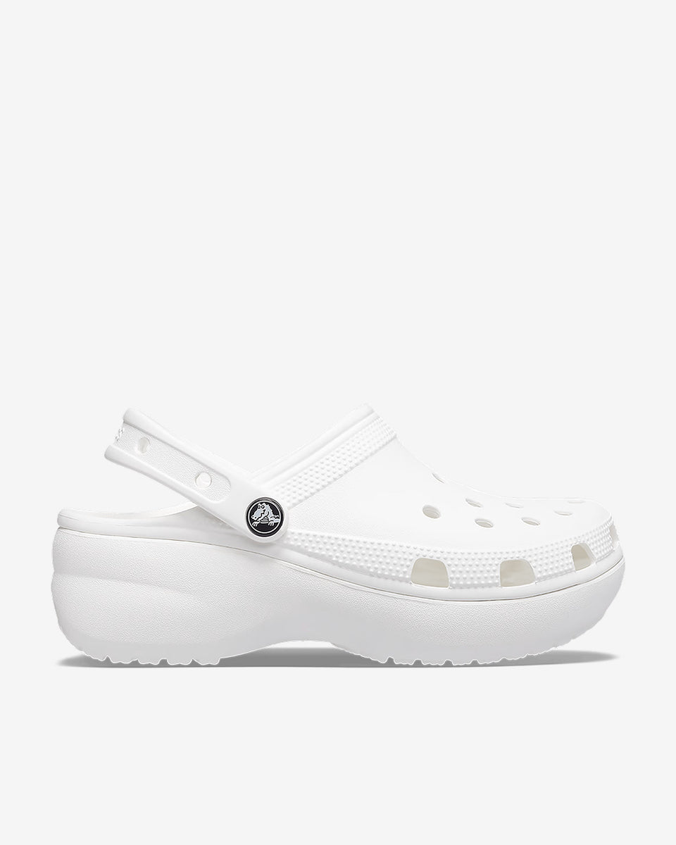 Crocs WMNS Classic Platform Clog in White | Commonwealth Philippines ...