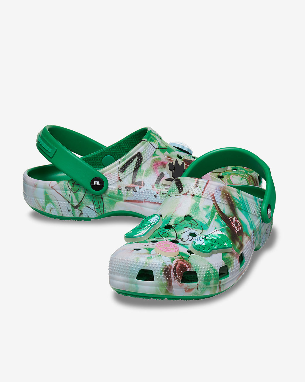 Futura Laboratories x Classic Clog 'Green Ivy'