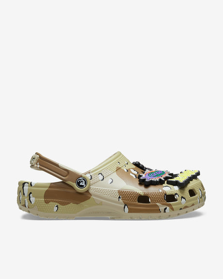 Discount on Crocs  shoes - SKU: XLARGE x Classic Clog 'Choco-tip Camouflage'
