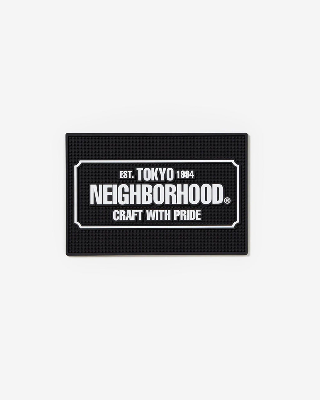 Logo Bar Mat - Black – Feature