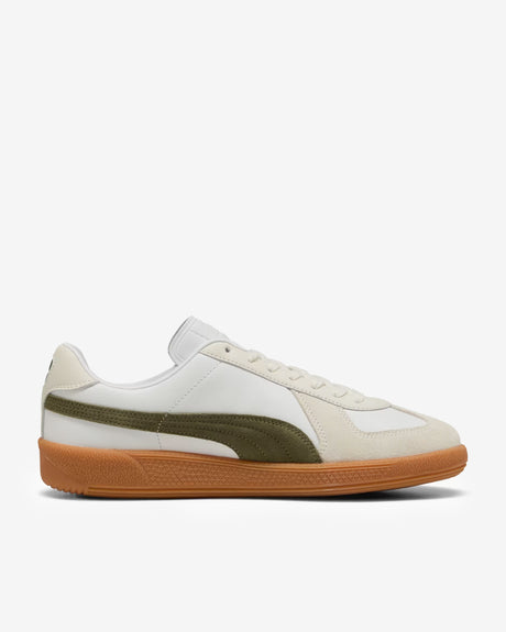 Discount on PUMA  shoes - SKU: Army Trainer 'White/Olive'