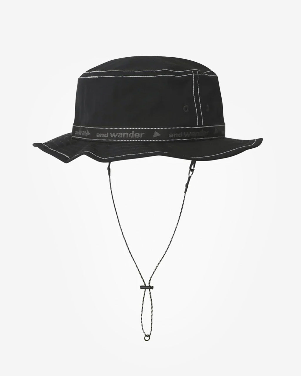 アンドワンダー JQ tape hat Black and wander JQ Tape Hat in Black | Commonwealth Philippines