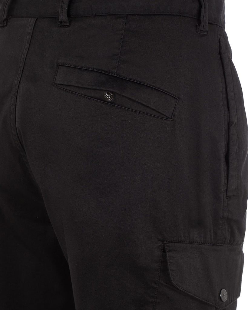 Stone Island Regular Fit Cargo Trousers in Black | Commonwealth ...