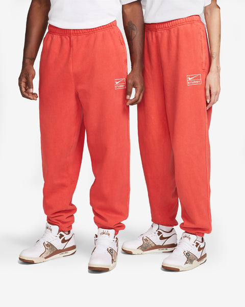 Stussy x Nike Pigment-Dyed Fleece Trousers Habanero Red, Commonwealth  Philippines – Commonwealth Philippines