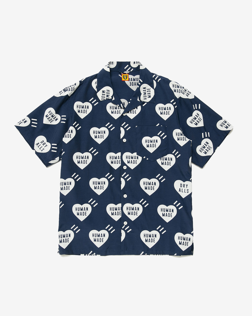 Human Made Heart Aloha Shirt in Navy | Commonwealth Philippines