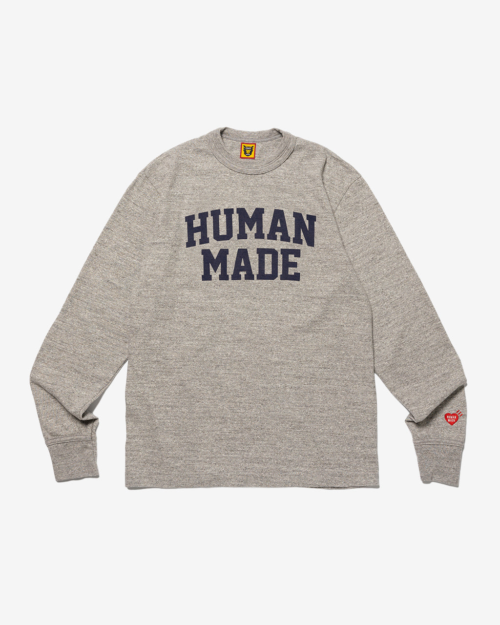 Human Made Graphic L/S T-Shirt #7 in Gray | Commonwealth