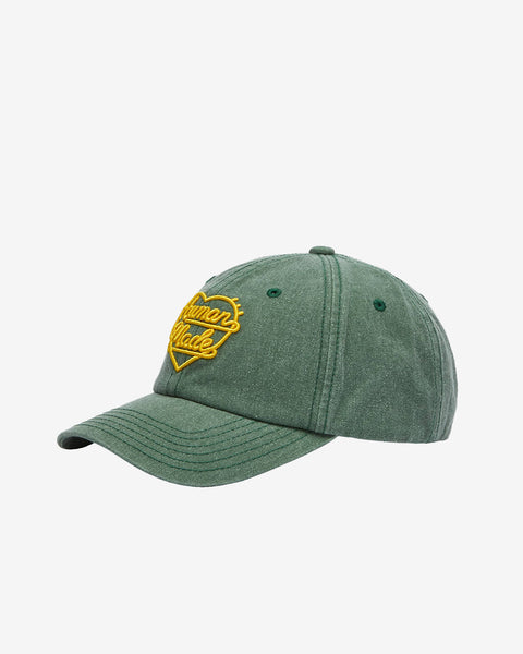帽子 HUMAN MADE  6 PANEL CAP #1 - GREEN / F Human Made 6 Panel Cap #1 in Green | Commonwealth