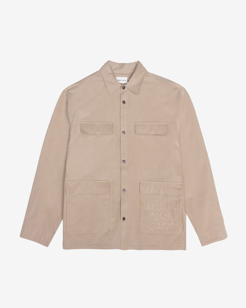 Honor The Gift Amp'D Chore Jacket in Tan | Commonwealth Philippines ...