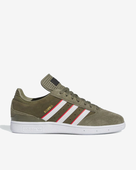 Discount on Adidas  shoes - SKU: Dan Mancina X Busenitz 'olive Strata/Red'