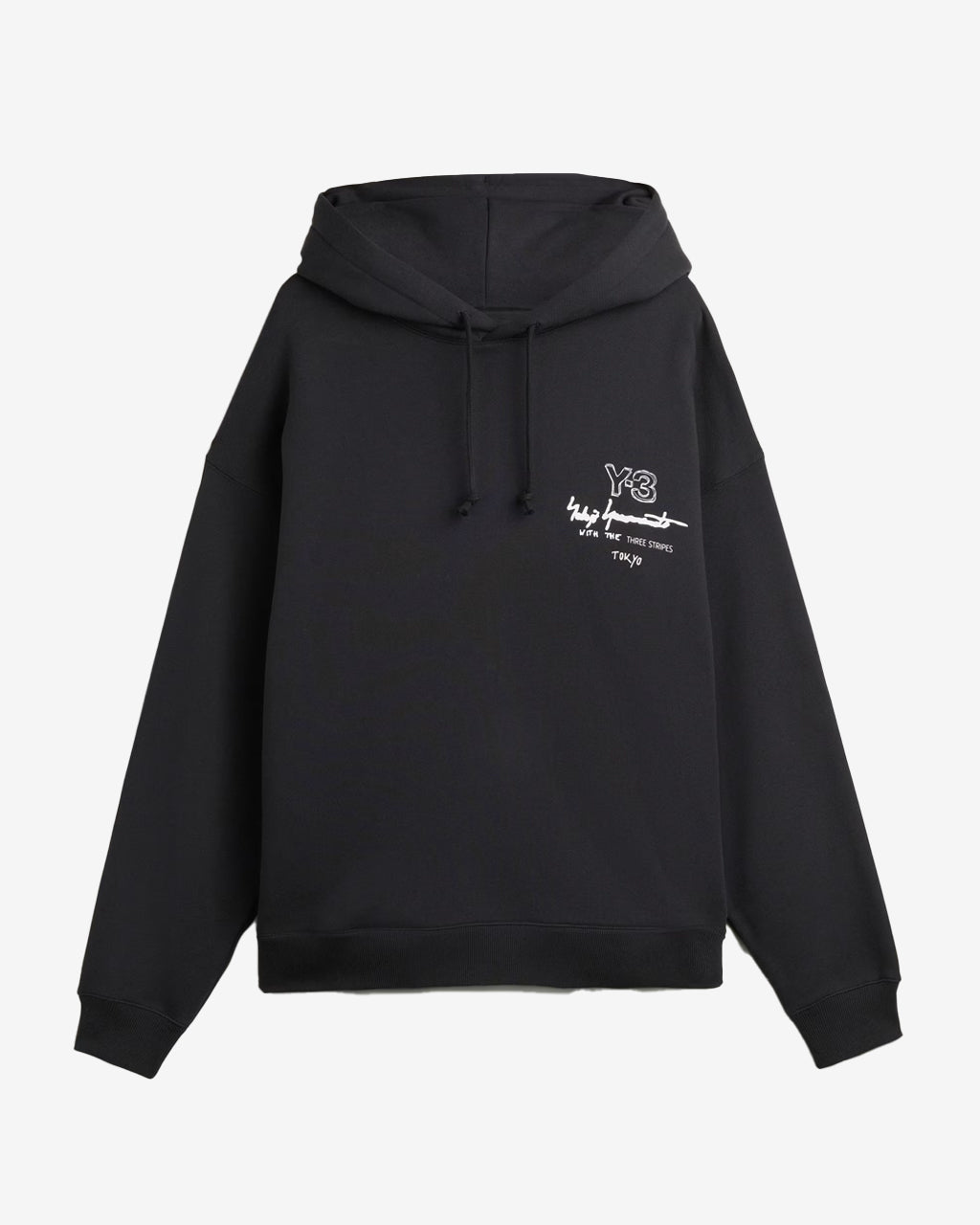 Y-3 stacked logo hoodie Y-3 Y-3 Yohji Yamamoto x Adidas- Stacked