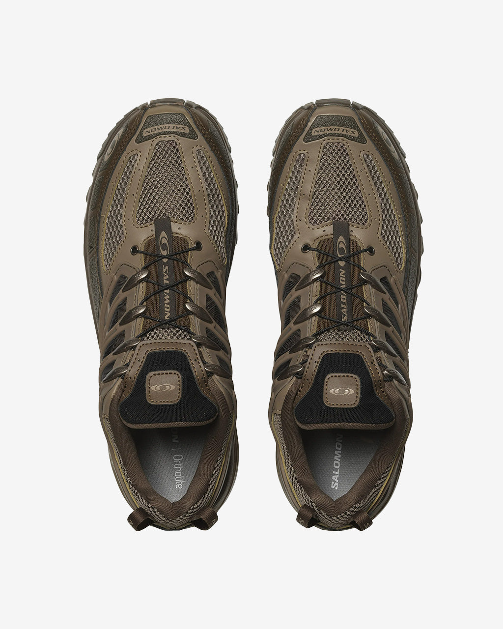 SALOMON ACS PRO DESERT ダークアース 27cm Leftfoot - SALOMON - ACS Pr0 Desert - Dark Earth/Caribou Wren