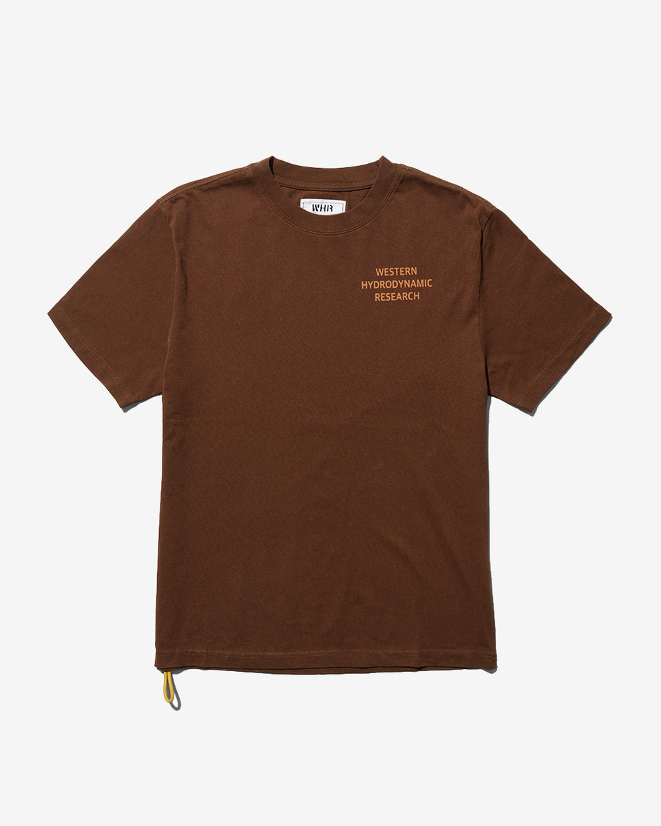 Western Hydrodynamic Research Worker S/S Tee in Brown | Commonwealth ...