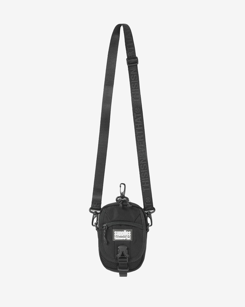 【THISISNEVERTHAT】TNT Yu Nagaba Messenger Bag Black TNT Yu Nagaba Messenger Bag – thisisneverthat® JP