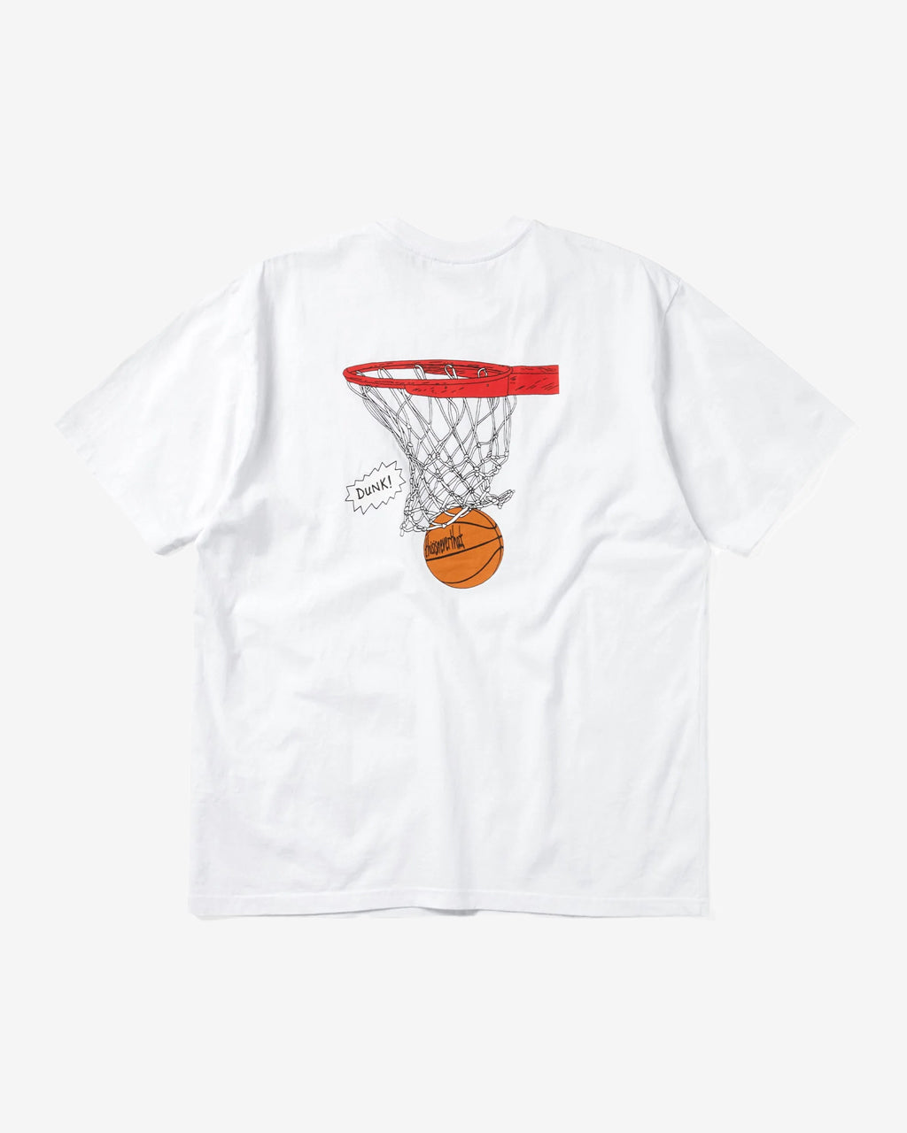 ★thisisneverthat★ Dunk Hoop Tee White TN251TTSST19WHT thisisneverthat Dunk Hoop Tee in White | Commonwealth