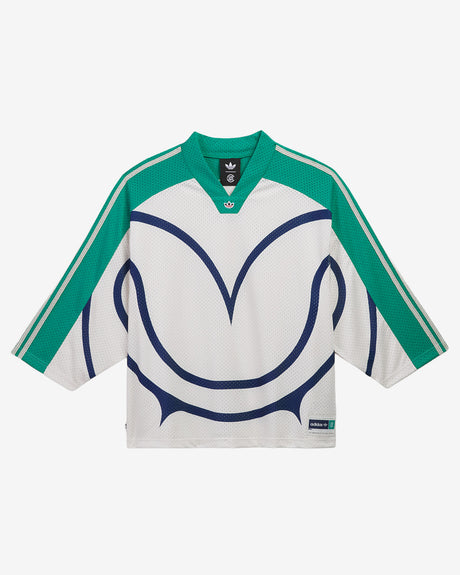 adidas Apparel CLOT Hockey Jersey by Edison Chen 'Wonder White'