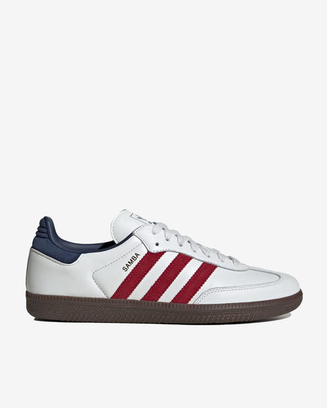 adidas Footwear Samba OG 'Core White/Team Victory Red'