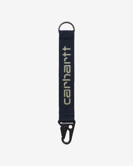 Carhartt WIP Accessories 0 Jaden Keyholder Deep Night/Gentle Green