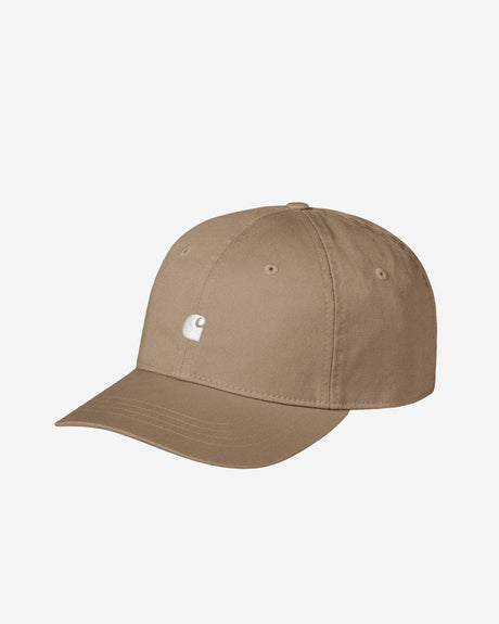 Carhartt WIP Accessories 0 Madison Logo Cap Leather/White