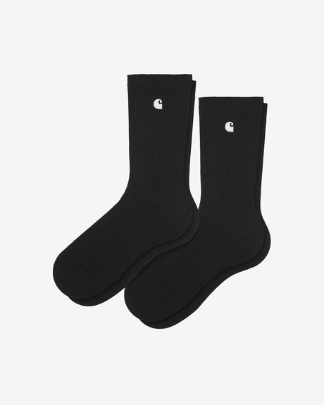 Carhartt WIP Accessories 0 Madison Pack Socks Black/White + Black/White