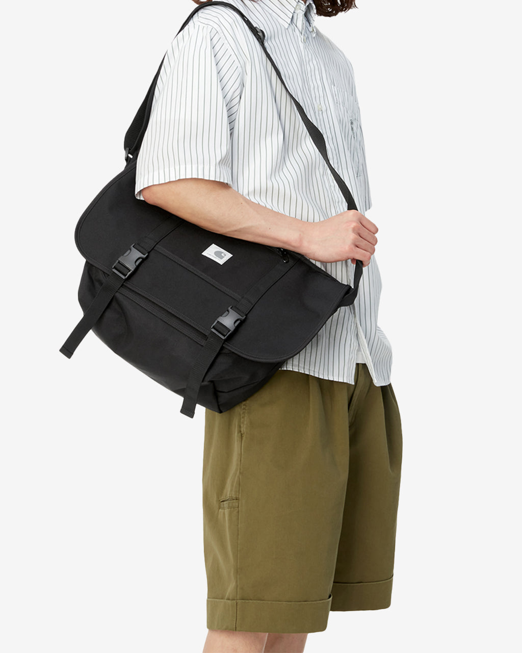 Carhartt WIP Reflective Parcel Bag in Black | Commonwealth