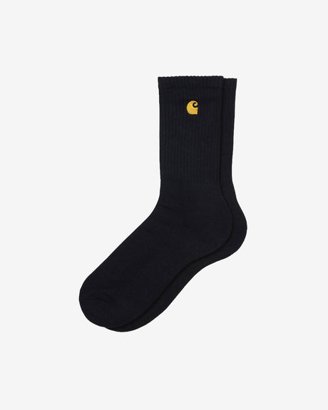 Carhartt WIP Accessories One Size Chase Socks ‘Black/Gold’