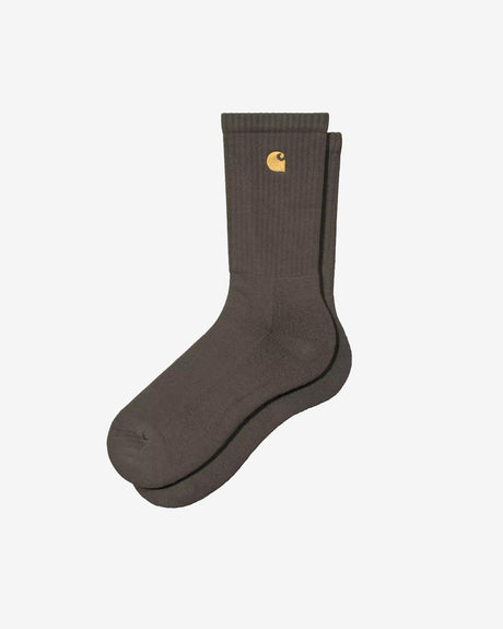 Carhartt WIP Accessories One Size Chase Socks ‘Shungite/Gold