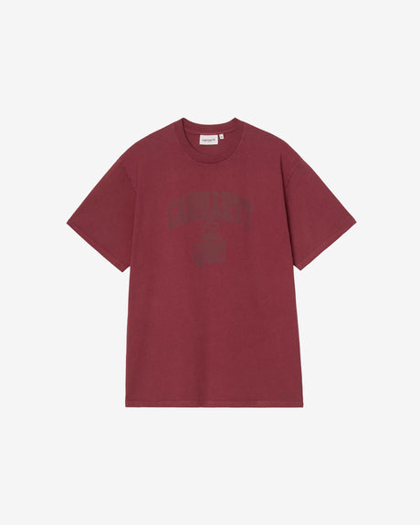 Carhartt WIP Apparel 2XL S/S Faded Pond Corps T-Shirt ‘Marsala’