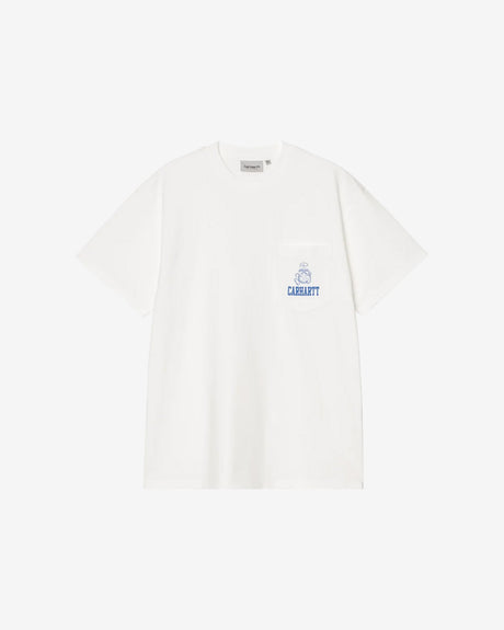 Carhartt WIP Apparel 2XL S/S Pond Corps Pocket T-Shirt ‘White’