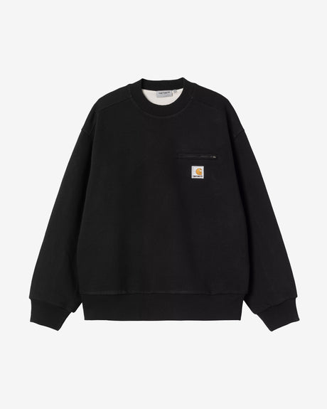 Carhartt WIP Apparel Detroit Sweatshirt Black
