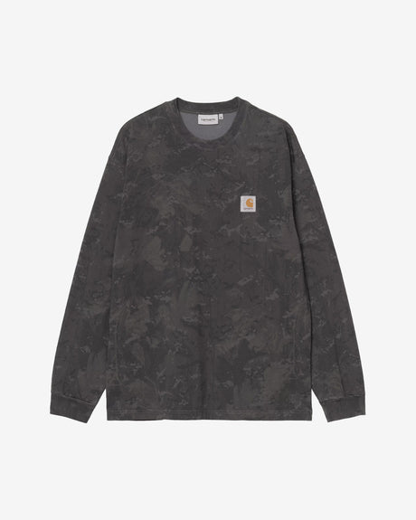 Carhartt WIP Apparel L/S Camo Combi T-Shirt Green/Graphite