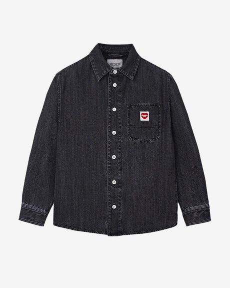 Carhartt WIP Apparel L/S Ethan Shirt Black
