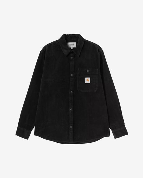 Carhartt WIP Apparel L/S Flint Shirt Black