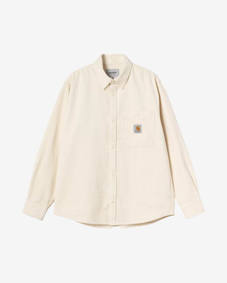 Carhartt WIP Apparel L/S Flint Shirt Salt
