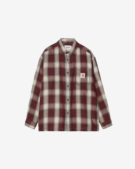 Carhartt WIP Apparel L/S Harlin Shirt ‘Chili Pepper’