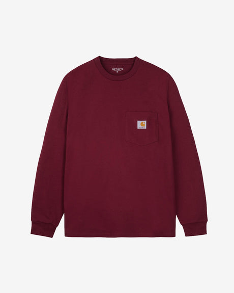 Carhartt WIP Apparel L/S Pocket Loose T-Shirt 'Marsala'