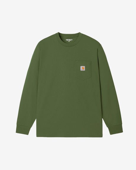 Carhartt WIP Apparel L/S Pocket Loose T-Shirt 'Olivine'