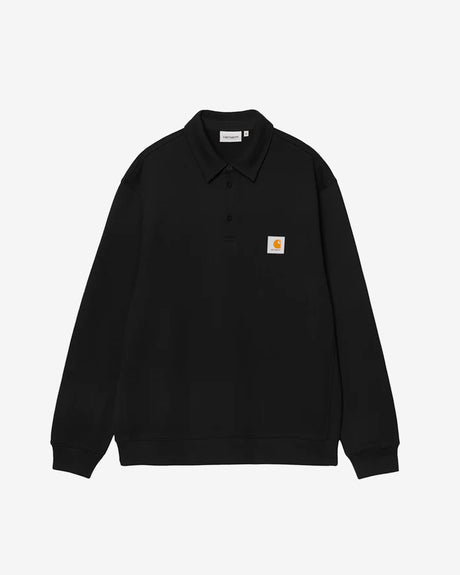 Carhartt WIP Apparel Polo Sweatshirt Black