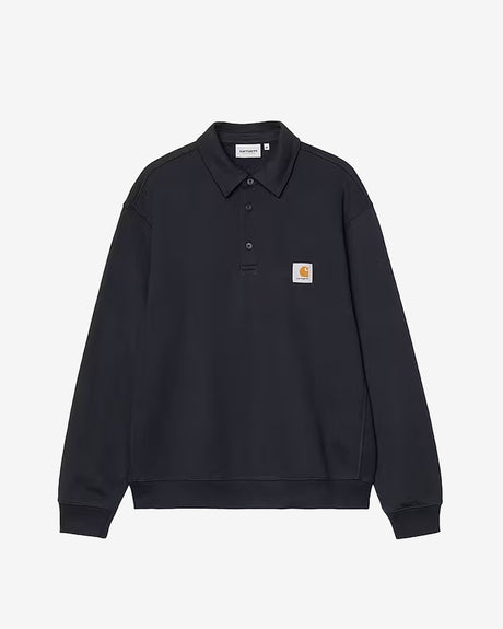 Carhartt WIP Apparel Polo Sweatshirt Deep Night