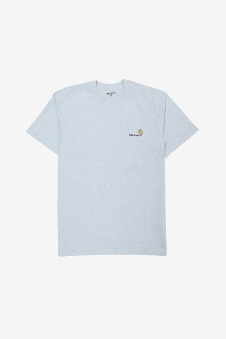 Carhartt WIP Apparel S/S American Script T-Shirt Ash Heather