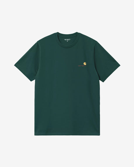 Carhartt WIP Apparel S/S American Script T-Shirt Dark Fir